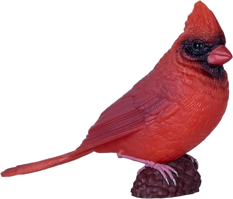 MOJO - Red Cardinal | Hand-Painted Toy | Wildlife Collection | True to Life & Highly Detailed | Designed in the UK - Image 2